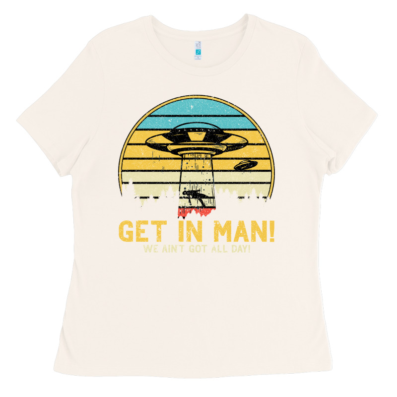 Ufo Vintage Retro Alien Outerspace Spaceship Ladies Tee by Bettercallsaul | Teevron