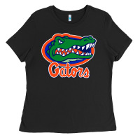Black florida gators Ladies Tee - ArtMosaic