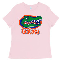 Bubblegum Pink florida gators Ladies Tee - ArtMosaic