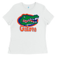 White florida gators Ladies Tee - ArtMosaic