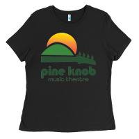 Black pine knob music theatre Ladies Tee - ArtMosaic