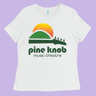 Pine Knob Music Theatre Ladies Tee Designed By Artmosaic