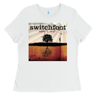 White Switchfoot nothing is sound Ladies Tee - ArtMosaic