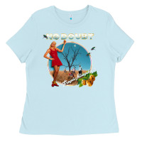 Baby Blue no doubt, rock Ladies Tee - ArtMosaic