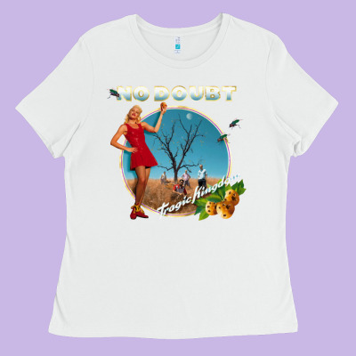 No Doubt, Rock Ladies Tee Designed By Artmosaic