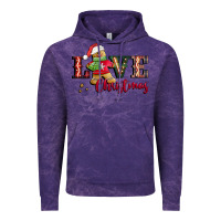 Cloud Purple love christmas gingerbread Vintage Hoodie - CowGirlArtShop