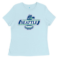 Baby Blue seattle thunderbirds, Ladies Tee - ArtMosaic