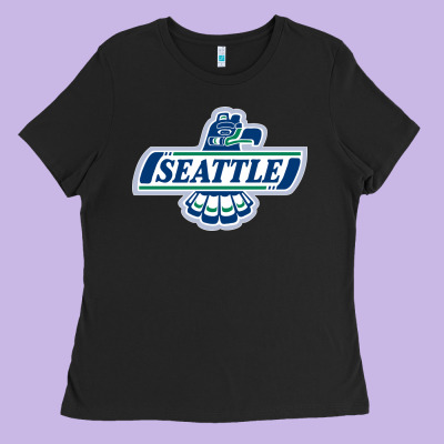 Seattle Thunderbirds, Ladies Tee Designed By Artmosaic