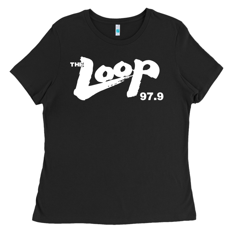 The Loop 97.9 Illinois Radio Ladies Tee by ArtMosaic | Teevron