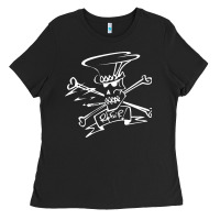 Black slash Ladies Tee - ArtMosaic