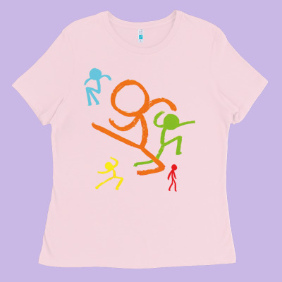 Alan Becker Gaming Gift Ladies Tee Designed By Artmosaic