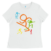 White alan becker gaming gift Ladies Tee - ArtMosaic
