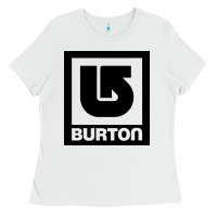 White burton Ladies Tee - ArtMosaic