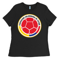 Black colombia Ladies Tee - ArtMosaic