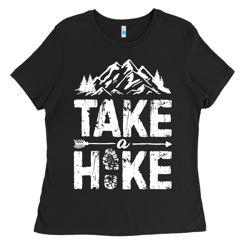 Take Hike Ladies Tee by ArtMosaic | Teevron