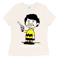 Bone charlie brownson Ladies Tee - ArtMosaic