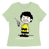 Matcha charlie brownson Ladies Tee - ArtMosaic