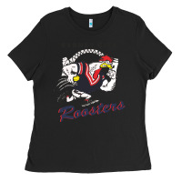 Black roosters-sydney city Classic Ladies Tee - ArtMosaic