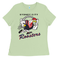 Matcha roosters-sydney city Classic Ladies Tee - ArtMosaic