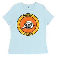 Baby Blue Boxer Ladies Tee - Bettercallsaul