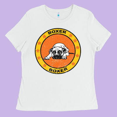 Boxer Ladies Tee Designed By Bettercallsaul