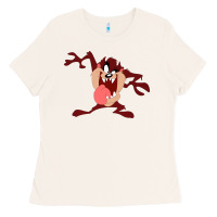 Bone tasmanian devil cartoon character Ladies Tee - ArtMosaic