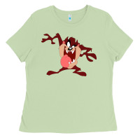Matcha tasmanian devil cartoon character Ladies Tee - ArtMosaic