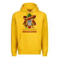 Lemon sombrero skull heritage Premium Hoodie - BundleAndBundleShop