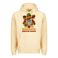 Pina Colada sombrero skull heritage Premium Hoodie - BundleAndBundleShop