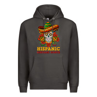 Smoke sombrero skull heritage Premium Hoodie - BundleAndBundleShop