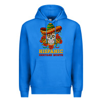 True Royal sombrero skull heritage Premium Hoodie - BundleAndBundleShop