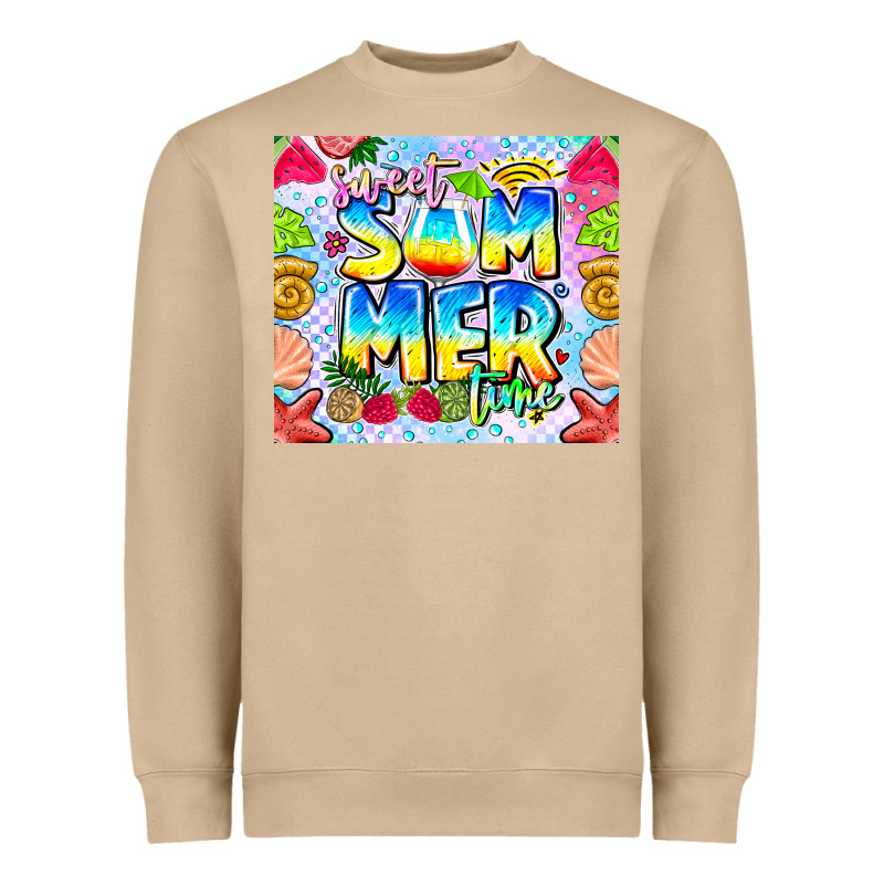 Sweet Summer Time Heavyweight Sweatshirt by CowhideDigitalArt | Teevron