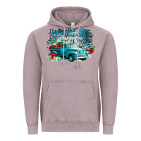 Vintage Zinc its the wonderful time of the year truck Vintage Hoodie - CowGirlArtShop