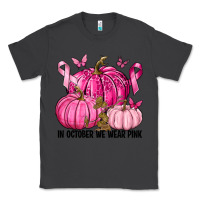 Smoke In October We Wear Pink with Pumpkin Classic Tee - texasbilliewilder