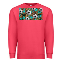 Cardinal western leopard camouflage turquoise soccer licence plate template Premium Sweatshirt - Artiststas