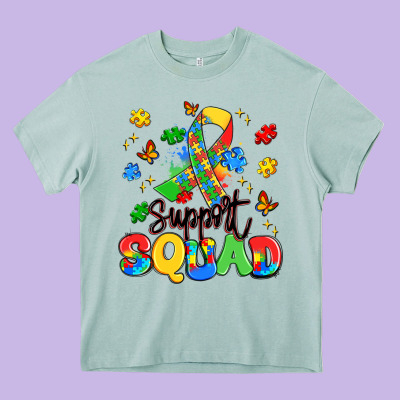 Support Squad Heavy Core Tee Designed By Artiststas