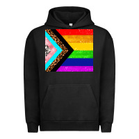 Pigment Black pride flag Urban Hoodie - AdoDesignShop