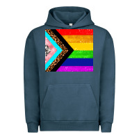 Pigment Midnight Navy pride flag Urban Hoodie - AdoDesignShop