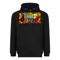 Black desert vibes license plate Heavyweight Hoodie - Artiststas
