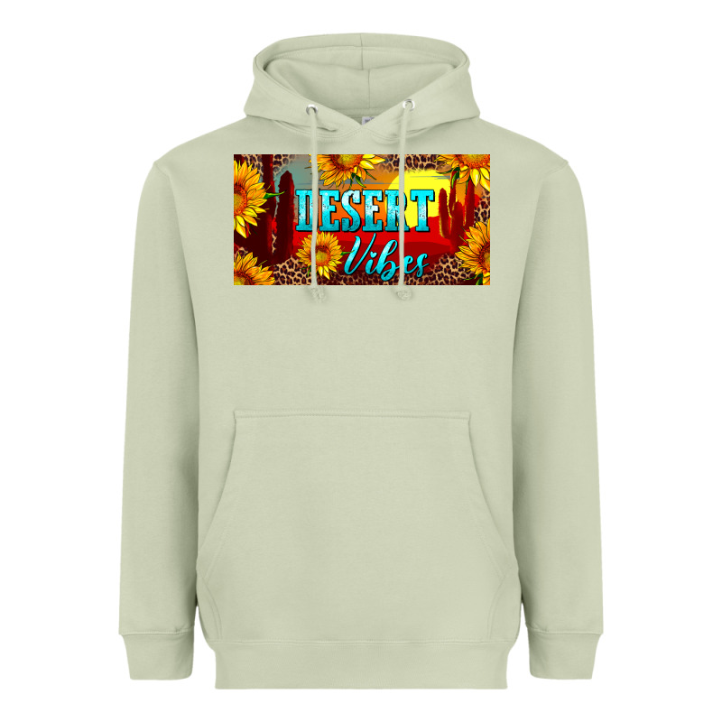 Desert Vibes License Plate Heavyweight Hoodie by Artiststas | Teevron