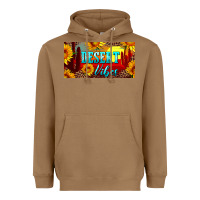 Toasted Coconut desert vibes license plate Heavyweight Hoodie - Artiststas