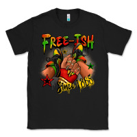 Black Free-ish since 1865 Juneteenth black girl sneakers Classic Tee - RanaPortraitStore