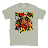 Matcha Free-ish since 1865 Juneteenth black girl sneakers Classic Tee - RanaPortraitStore