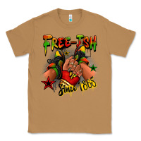 Toasted Coconut Free-ish since 1865 Juneteenth black girl sneakers Classic Tee - RanaPortraitStore