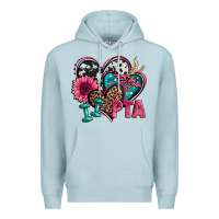 Blue Mist pta physical therapy assistant hearts Premium Hoodie - Jasminsmagicworld