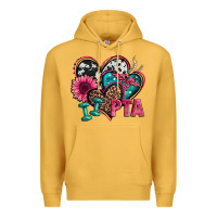 Mustard pta physical therapy assistant hearts Premium Hoodie - Jasminsmagicworld