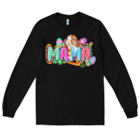 Black Western Mama Easter Long Sleeve Tee - CowGirlArtShop