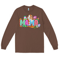 Chestnut Western Mama Easter Long Sleeve Tee - CowGirlArtShop