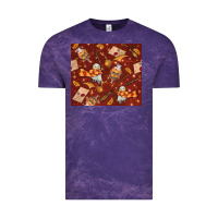 Cloud Purple wizard items with glitter Vintage Tee - TumblerDesignByShophia