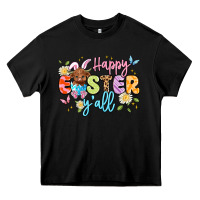 Black happy easter yall Heavy Core Tee - Artiststas